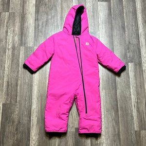 Pink Carhartt coveralls / snowsuit